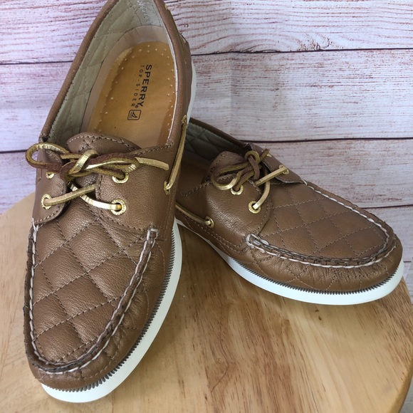 Sperry Top Sider Slip On Diamond Pattern Loafers - Picture 10 of 13
